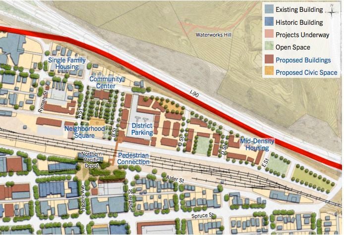 Downtown Master Plan Missoula screenshot